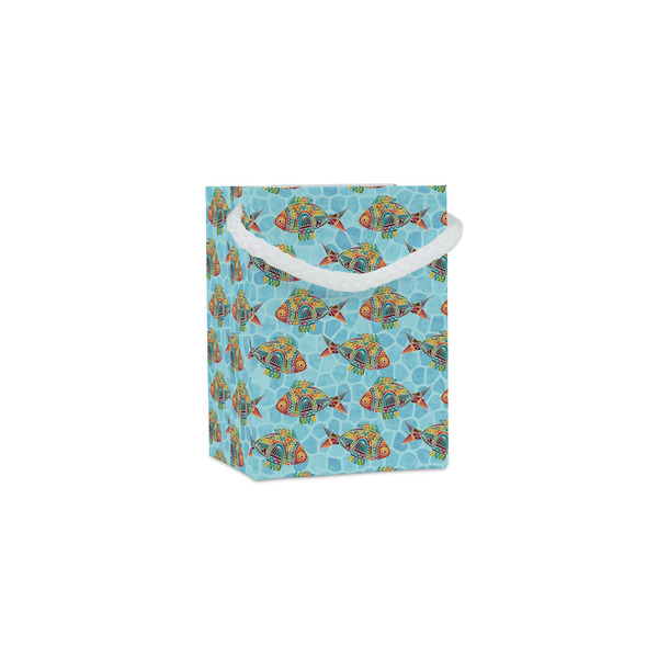 Custom Mosaic Fish Jewelry Gift Bags