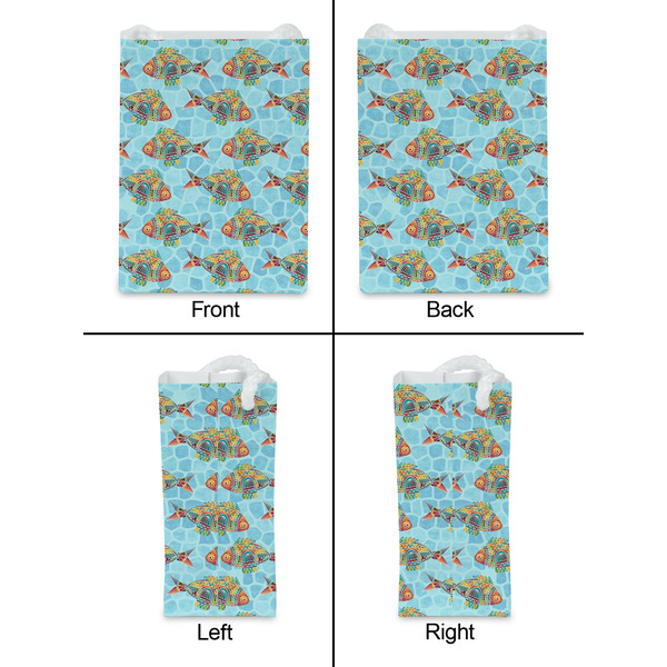 Mosaic Fish Jewelry Gift Bag - Matte - Approval
