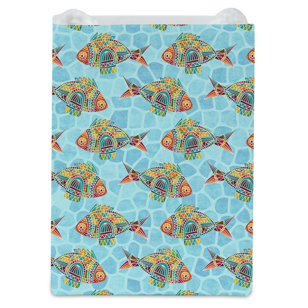 Mosaic Fish Jewelry Gift Bag - Matte - Front