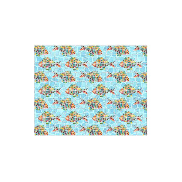 Custom Mosaic Fish 110 pc Jigsaw Puzzle