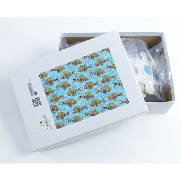 Mosaic Fish Jigsaw Puzzle 30 Piece - Box