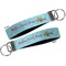 Mosaic Fish Key-chain - Metal and Nylon - Front and Back