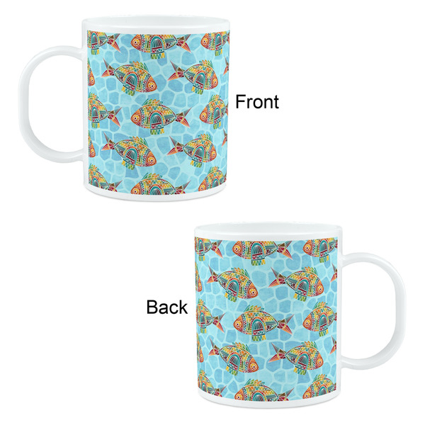 Mosaic Fish Kid's Mug - Apvl