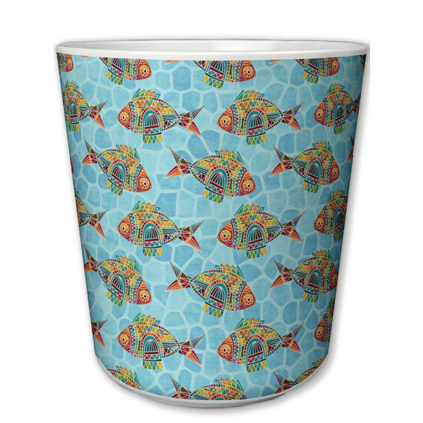 Custom Mosaic Fish Plastic Tumbler 6oz