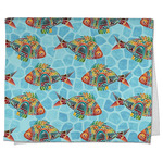 Mosaic Fish Kitchen Towel - Poly Cotton