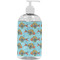 Mosaic Fish Plastic Soap / Lotion Dispenser (16 oz - Large - White)