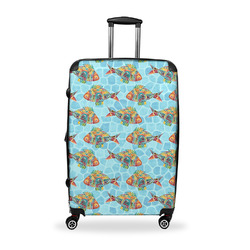 Mosaic Fish Suitcase - 28" Large - Checked