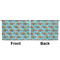 Mosaic Fish Large Zipper Pouch Approval (Front and Back)