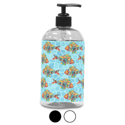 Mosaic Fish Plastic Soap / Lotion Dispenser