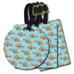 Mosaic Fish Plastic Luggage Tag