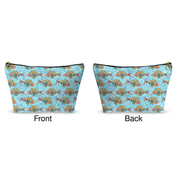 Colorful FIsh Makeup Bag Approval