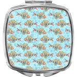 Mosaic Fish Compact Makeup Mirror