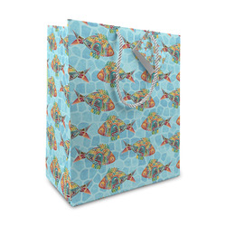 Mosaic Fish Medium Gift Bag