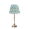 Mosaic Fish Poly Film Empire Lampshade - On Stand