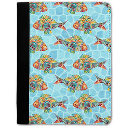 Mosaic Fish Notebook Padfolio - Medium
