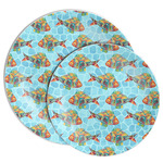 Mosaic Fish Melamine Plate