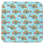 Mosaic Fish Memory Foam Bath Mat - 48"x48"