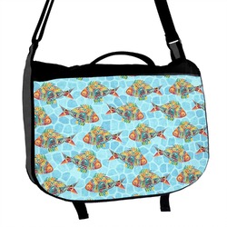 Mosaic Fish Messenger Bag