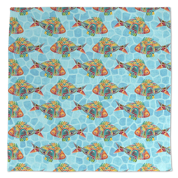 Mosaic Fish Microfiber Dish Rag - APPROVAL