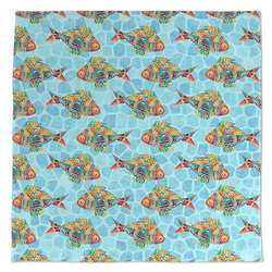 Mosaic Fish Microfiber Dish Towel