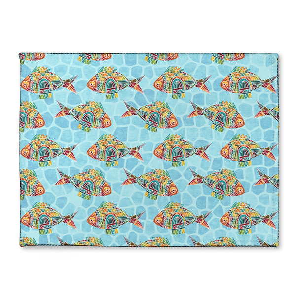 Custom Mosaic Fish Microfiber Screen Cleaner