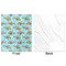 Mosaic Fish Minky Blanket - 50"x60" - Single Sided - Front & Back