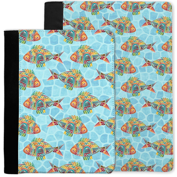 Mosaic Fish Notebook Padfolio - MAIN