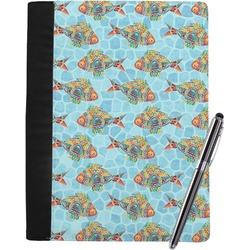Mosaic Fish Notebook Padfolio - Large