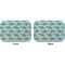 Mosaic Fish Octagon Placemat - Double Print Front and Back
