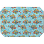 Mosaic Fish Dining Table Mat - Octagon (Single-Sided)