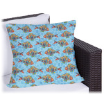 Mosaic Fish Outdoor Pillow - 26"