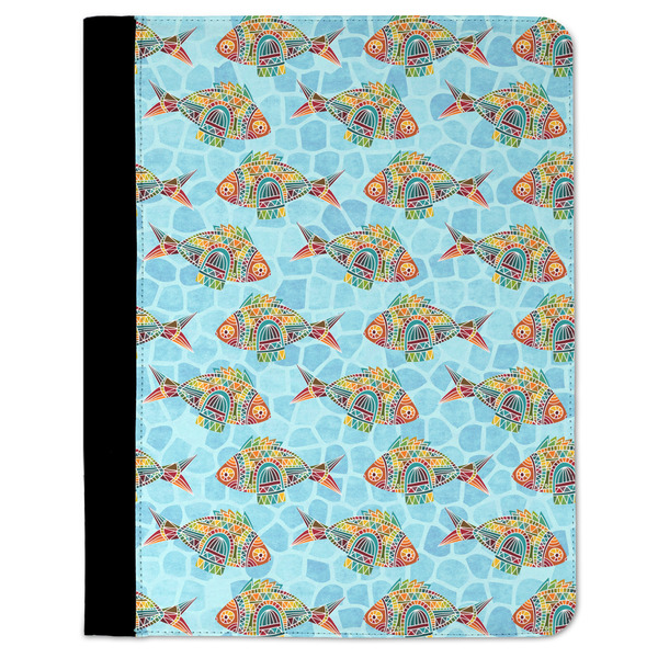 Custom Mosaic Fish Padfolio Clipboard - Large