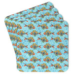 Mosaic Fish Paper Coasters