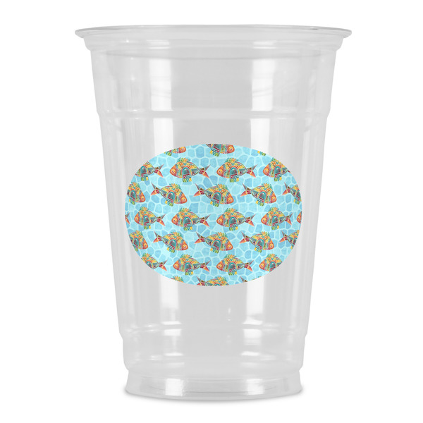 Custom Mosaic Fish Party Cups - 16oz