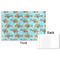 Mosaic Fish Disposable Paper Placemat - Front & Back