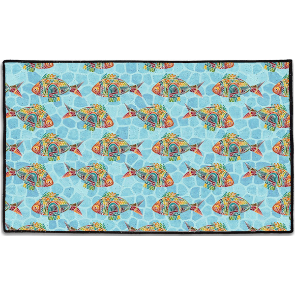 Custom Mosaic Fish Door Mat - 60"x36"