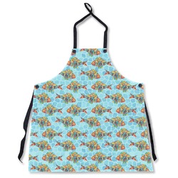 Mosaic Fish Apron Without Pockets