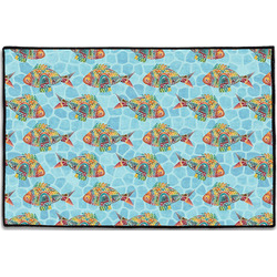 Mosaic Fish Door Mat - 36"x24"