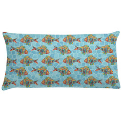 Mosaic Fish Pillow Case