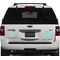 Colorful FIsh Personalized Square Car Magnets on Ford Explorer