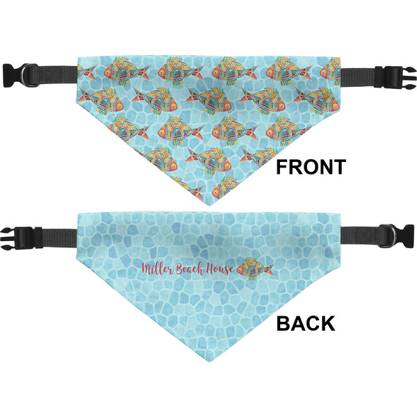 Mosaic Fish Pet Bandana Approval