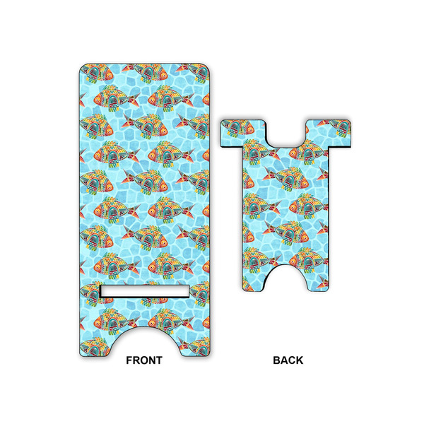 Mosaic Fish Phone Stand - Front & Back