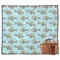Mosaic Fish Outdoor Picnic Blanket