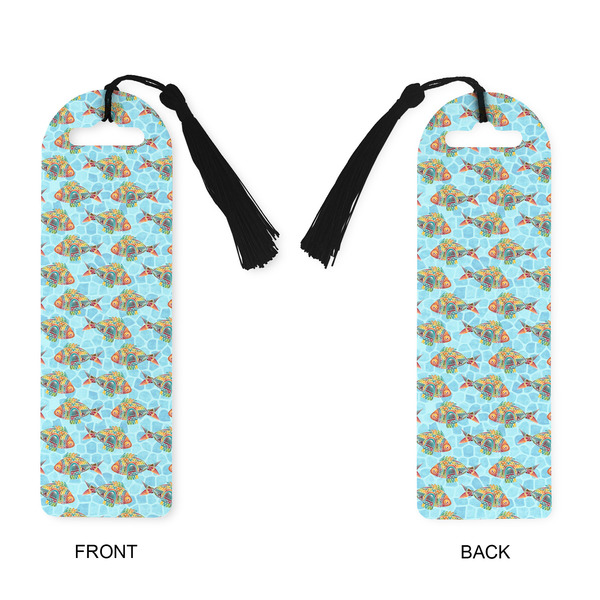 Mosaic Fish Plastic Bookmarks - Approval