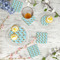 Mosaic Fish Plastic Party Appetizer & Dessert Plates - In Context