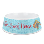 Mosaic Fish Plastic Dog Bowl - Medium