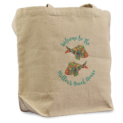 Mosaic Fish Reusable Cotton Grocery Bag - Single