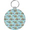 Colorful Fish Round Keychain (Personalized)