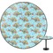 Colorful FIsh Round Table Top