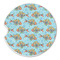 Mosaic Fish Sandstone Car Coaster - Single